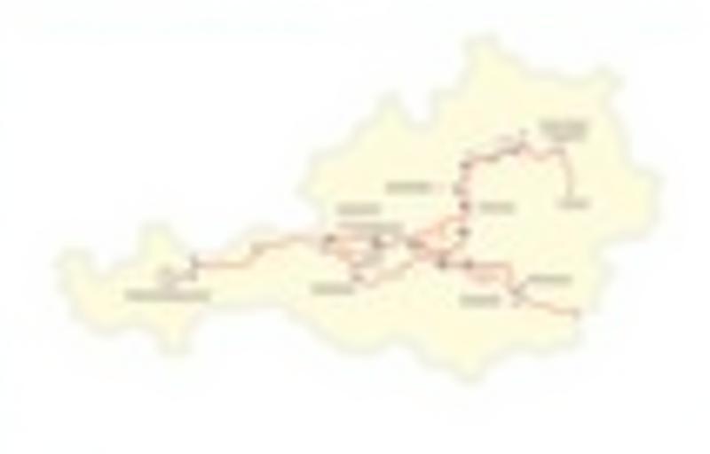 Übersichtskarte des österreichischen Autobahnnetzes